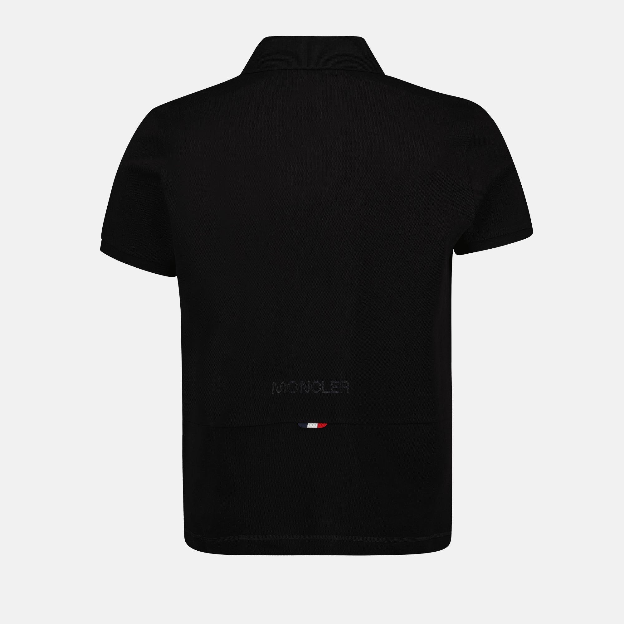 Polos Polo à logo Moncler Preto Homme