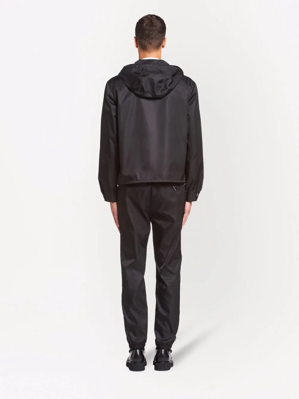 Jaquetas Casaco em Re-Nylon Prada Preto Homens