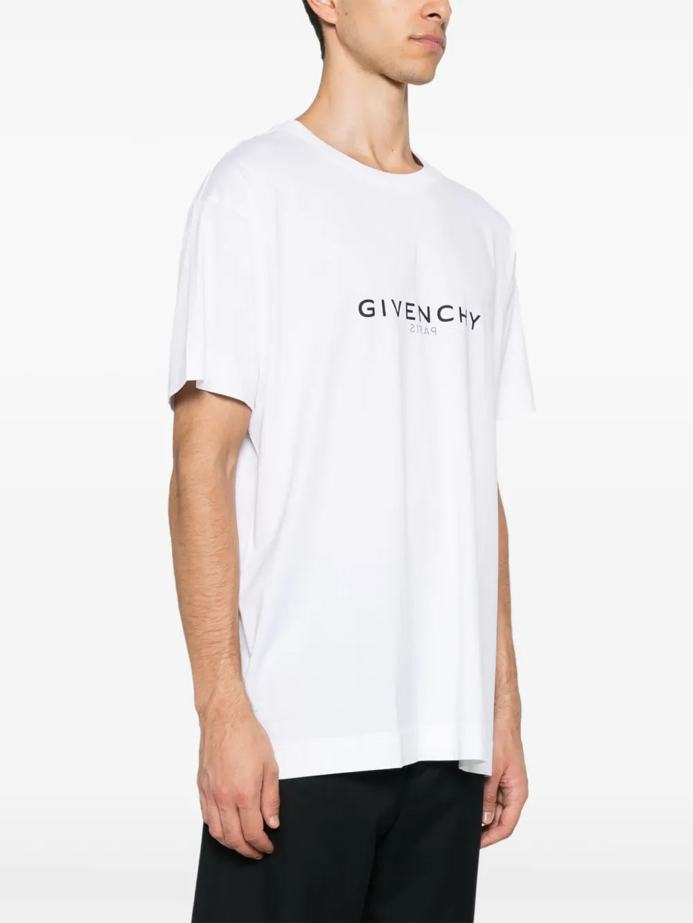T-shirts T-shirt à logo Givenchy Blanc Homme