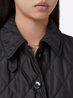 재킷 퀼팅 자켓 Burberry 검은색 여성