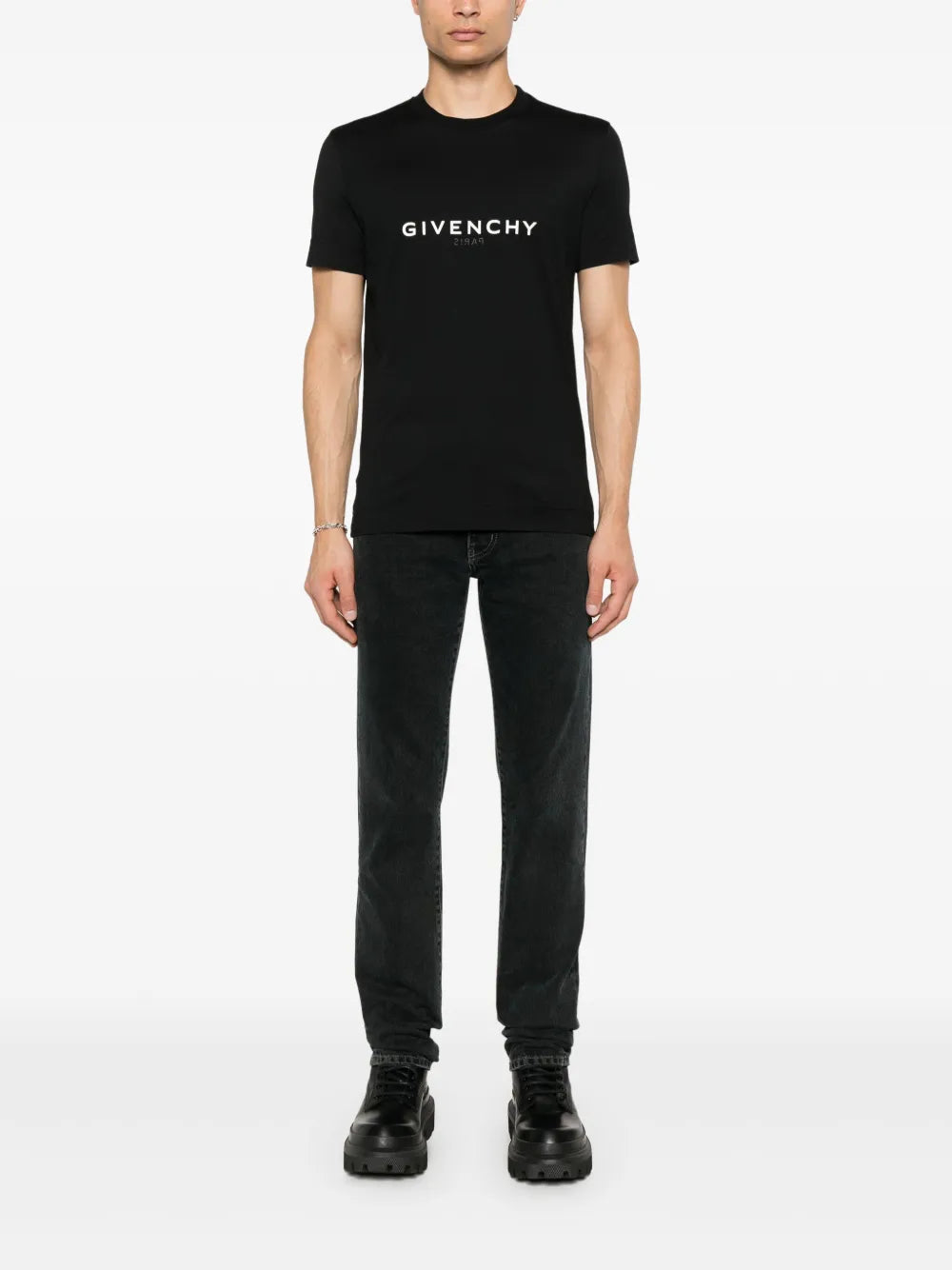 Camisetas Explore a mais recente coleção Moncler Givenchy Preto Homme