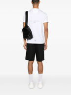 T-Shirts Invertiertes Logo T-Shirt Givenchy Weiß Homme