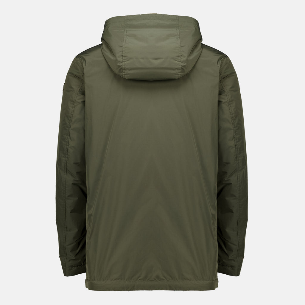 Manteaux Evrine Quilted Parka in Khaki Moncler Kaki Homme
