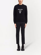 Bild des Prada Herrenpullovers aus Wolle und Kaschmir - Herbst-Winter 2025 Saison - Rückansicht