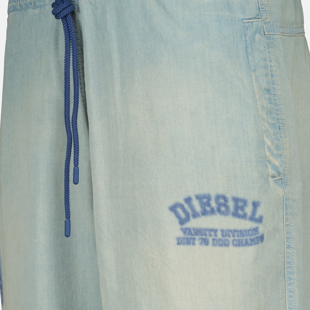 Bild des D-Enimos Denim-Shorts der Marke Diesel für Unisex - Frühjahr-Sommer 2026 - Detaillierte Ansicht_1