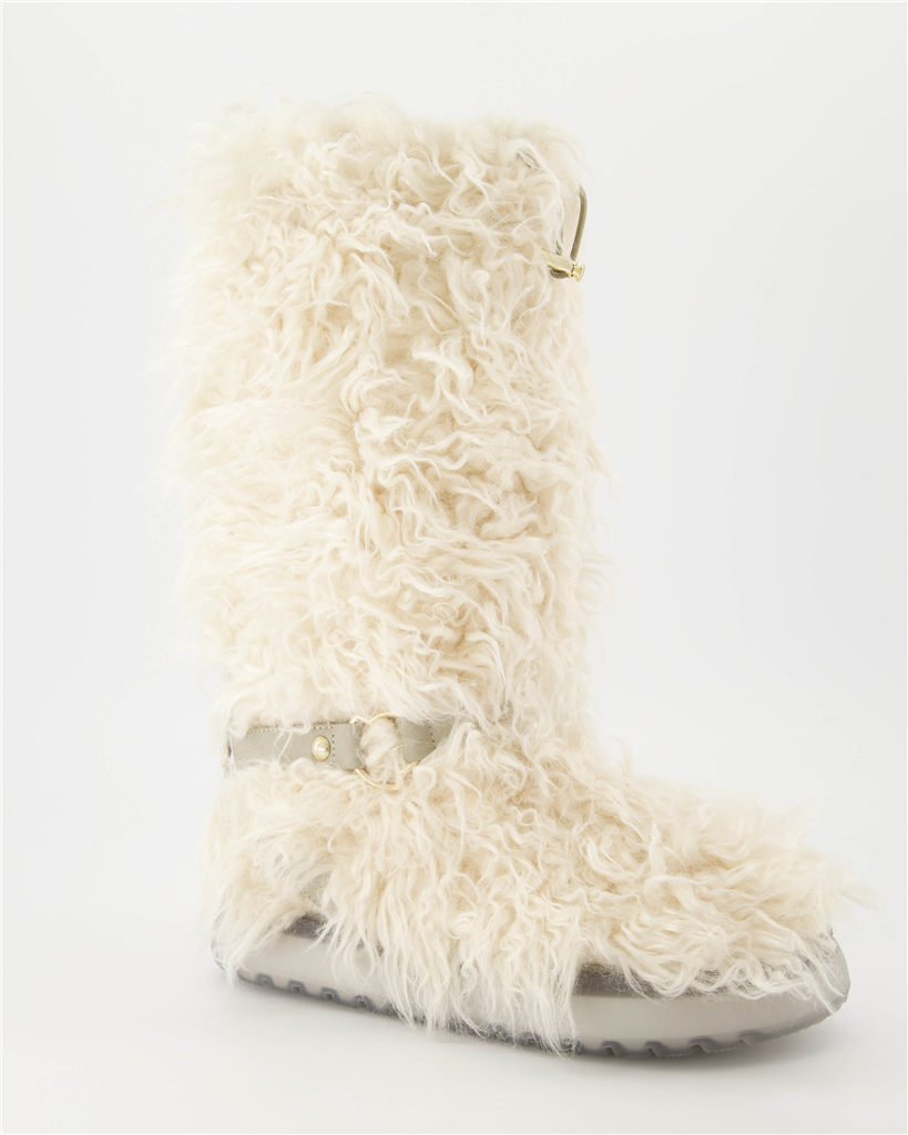 Bottes H209B 4H00020 M1943 034 natural Moncler Beige Femme