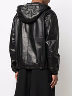 コート レザーボンバー Prada 黒 男