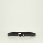 Ceintures Ceinture Cassandre Saint Laurent Noir Homme