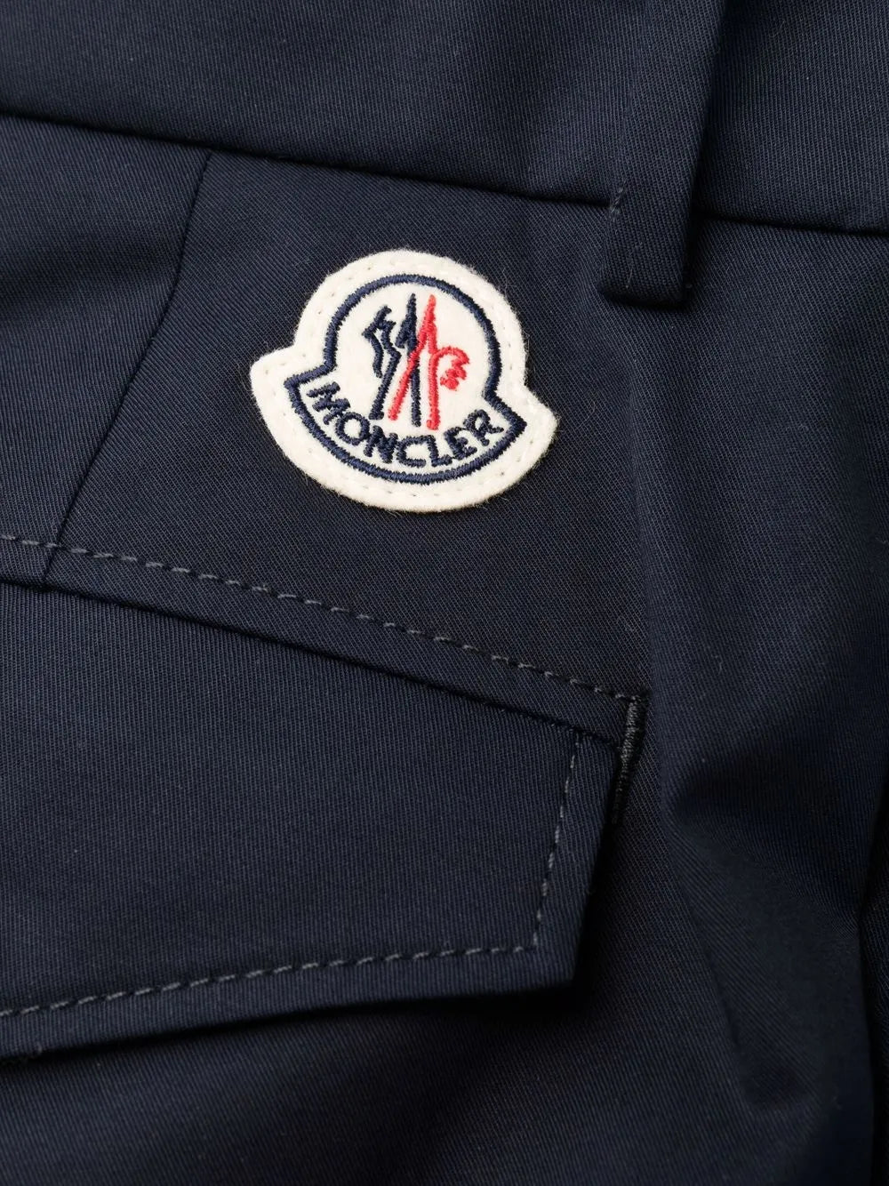 Pants Carrot Pants Moncler Blue Homme