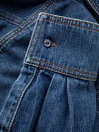 Vestidos Vestido de Denim Alexander McQueen Azul escuro Femme
