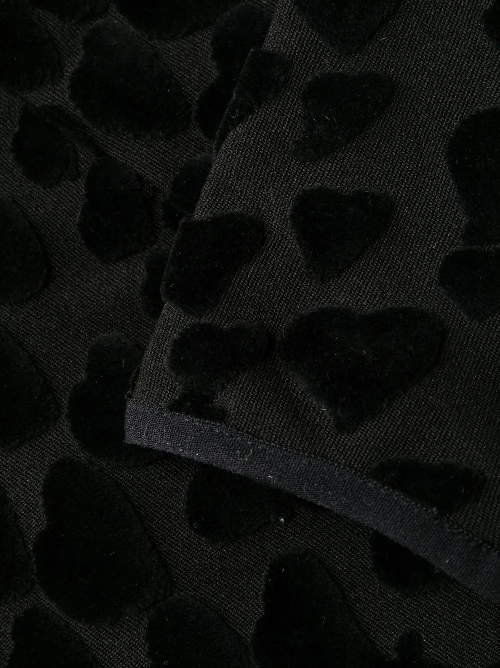 Pantaloni Leggings in Velluto Ami PARIS Nero Donne