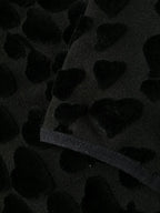 Pantaloni Leggings in Velluto Ami PARIS Nero Donne