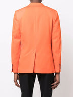Chaquetas Blazer de Lana Ami PARIS Naranja Unisex