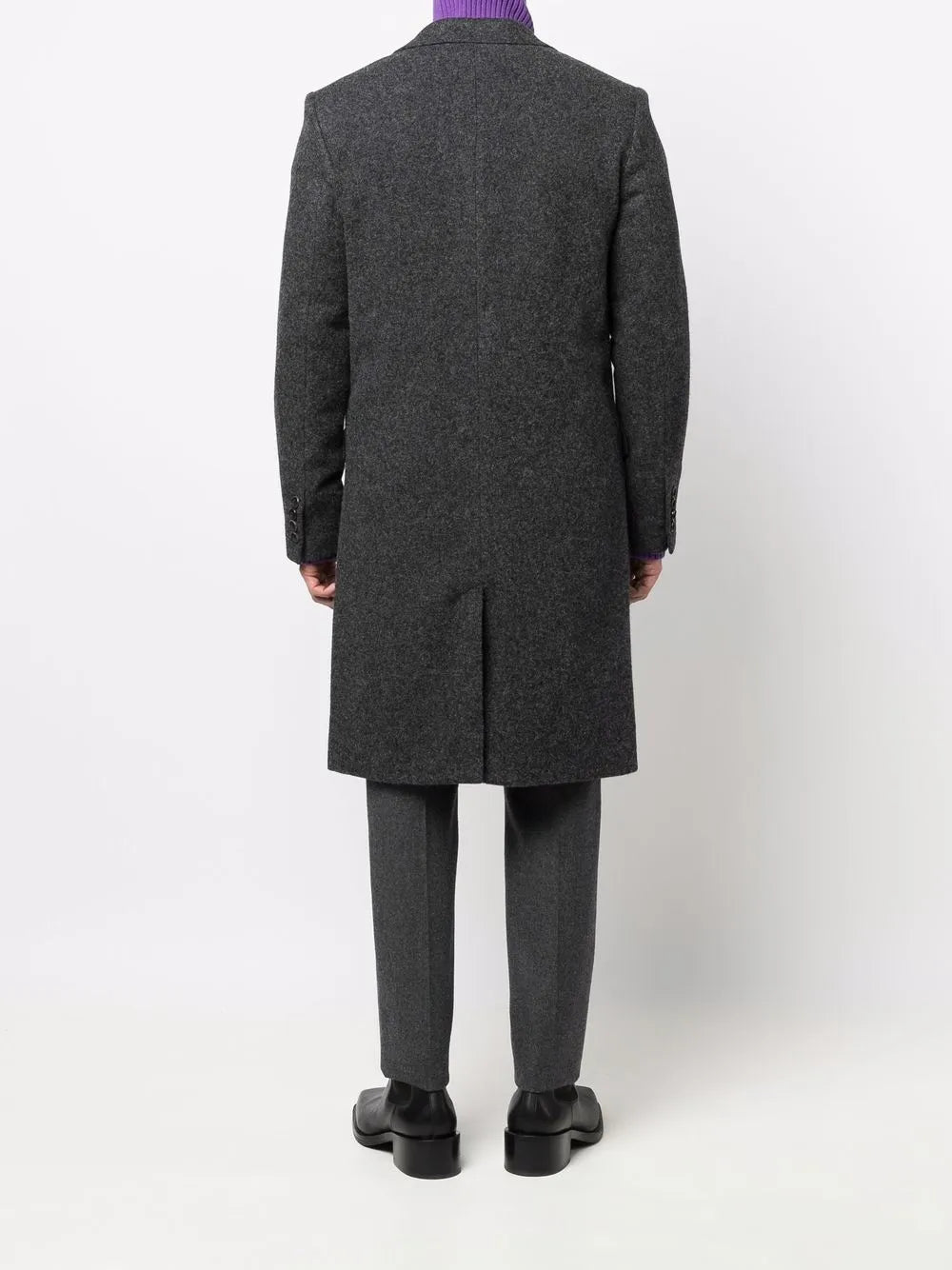 Manteaux Manteau en laine Ami PARIS Gris Unisexe
