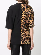 T-Shirts Seiden-T-Shirt Stella McCartney Schwarz Damen
