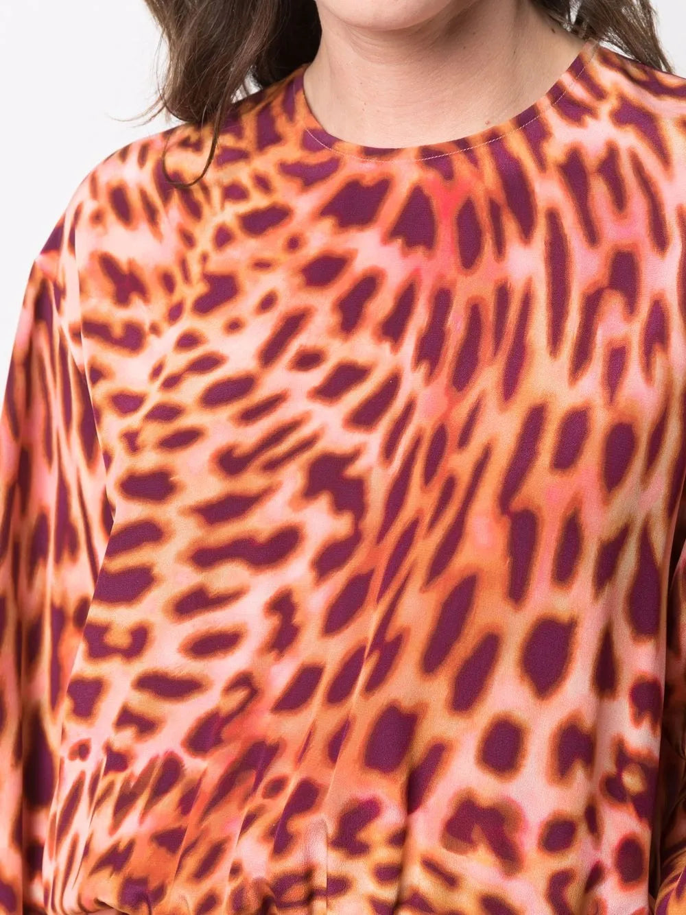 Vestidos Vestido de Seda Stella McCartney Laranja Mulheres