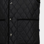 재킷 티버튼 블랙 슬리플레스 재킷 Burberry 검은색 Homme