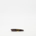 Bijoux Bracelet Cassandre Saint Laurent Marron Femme