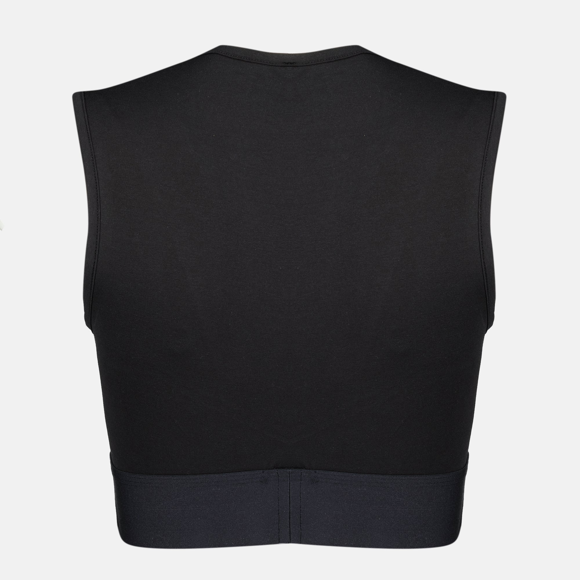 Image de l'article Crop-top Ada-D-Pop noir de la marque Diesel pour Femme - Saison Printemps-Été 2026 - Vue de Dos