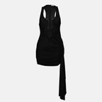Imagem do Vestido Curto Salacia Preto da marca Christopher Esber para Mulheres - Coleção Outono-Inverno 2025 - Vista Frontal