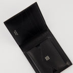 Petite maroquinerie 4G Ledergeldbörse Givenchy Noir Homme