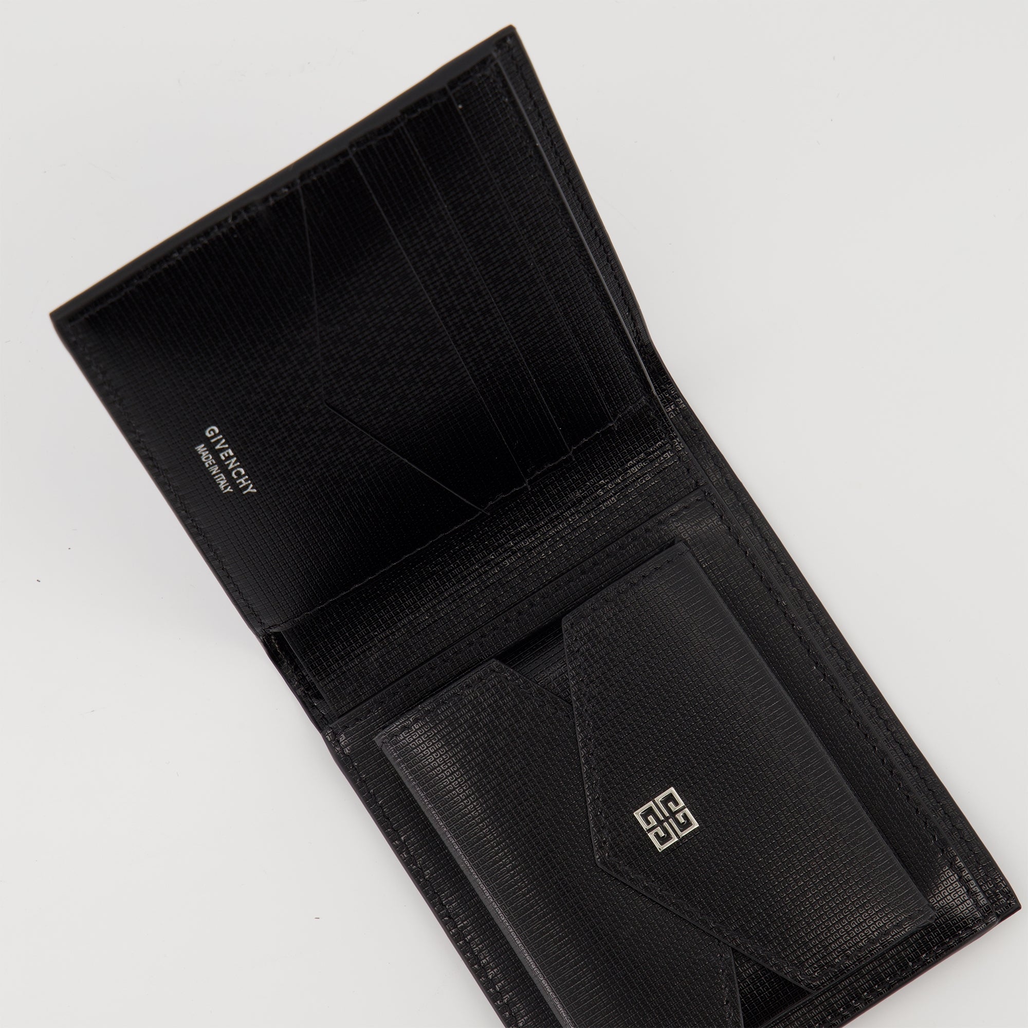 Petite maroquinerie 4G Leather Wallet Givenchy Noir Homme