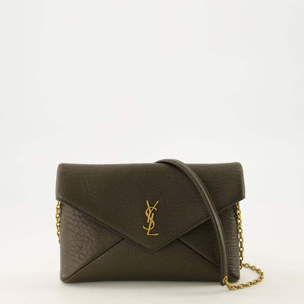 Sacs à main et épaule Pequena pochete Cassandre castanha Saint Laurent Marron Femme