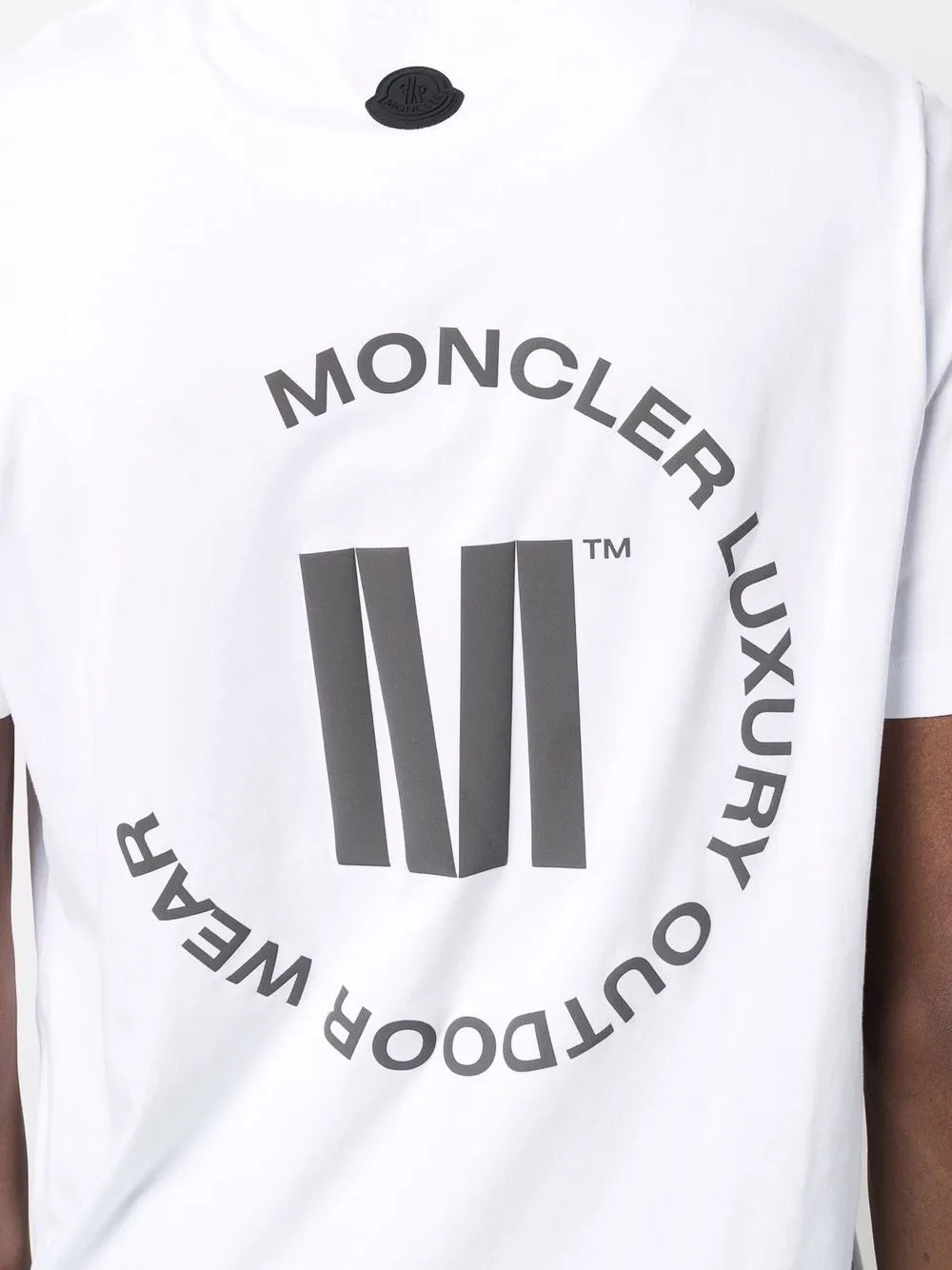 T-shirts Lot de T-shirts à logo Moncler Blanc Homme
