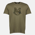 T-shirts T-shirt à monogramme Moncler Kaki Homme