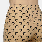 Imagen del short ciclista Jersey Moon de la marca Marine Serre para mujer - Temporada Otoño-Invierno 2025 - Vista Detallada 5