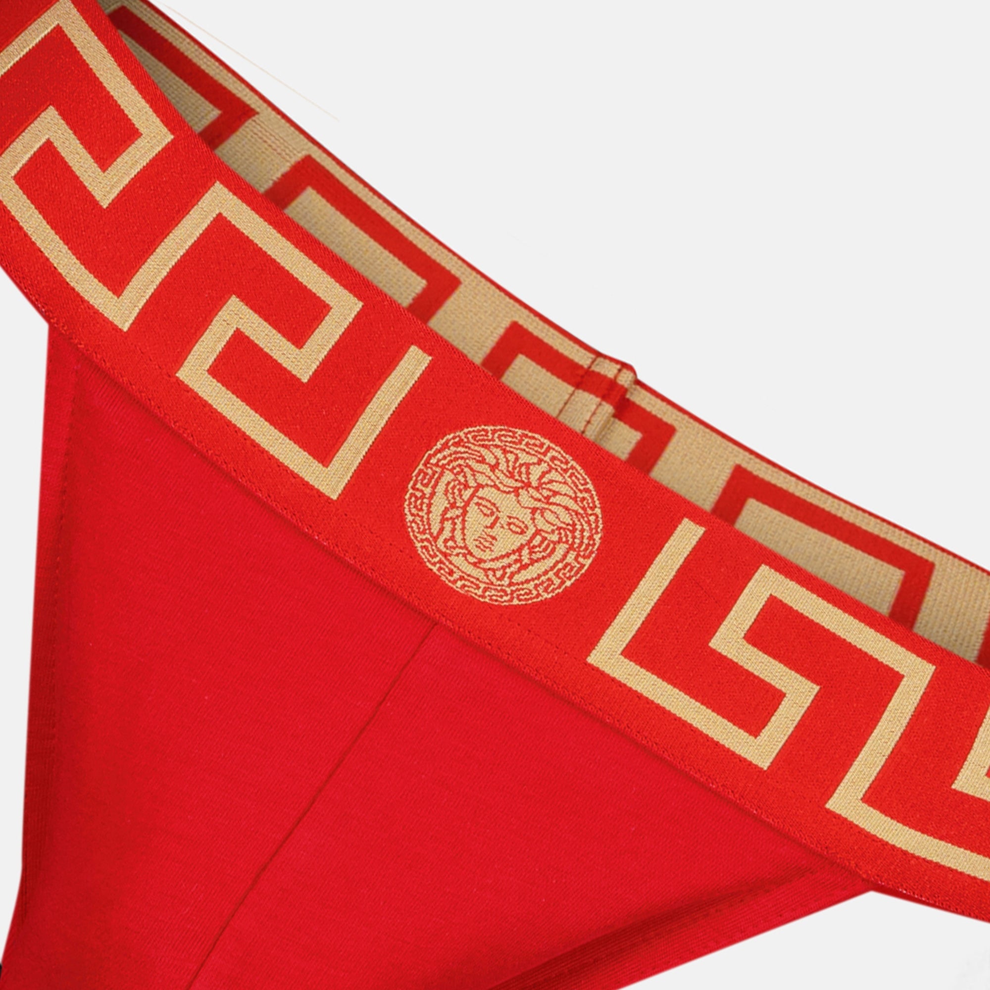 Sous-vêtements et homewear Jockstrap Medusa Greca Versace Rouge Homme