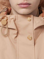 Casacos Parka Longa Burberry Bege Mulheres