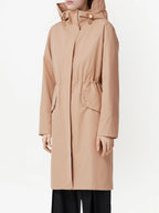 Casacos Parka Longa Burberry Bege Mulheres