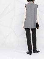 ジャケット ノースリーブブレザー Alexander McQueen グレー 女性