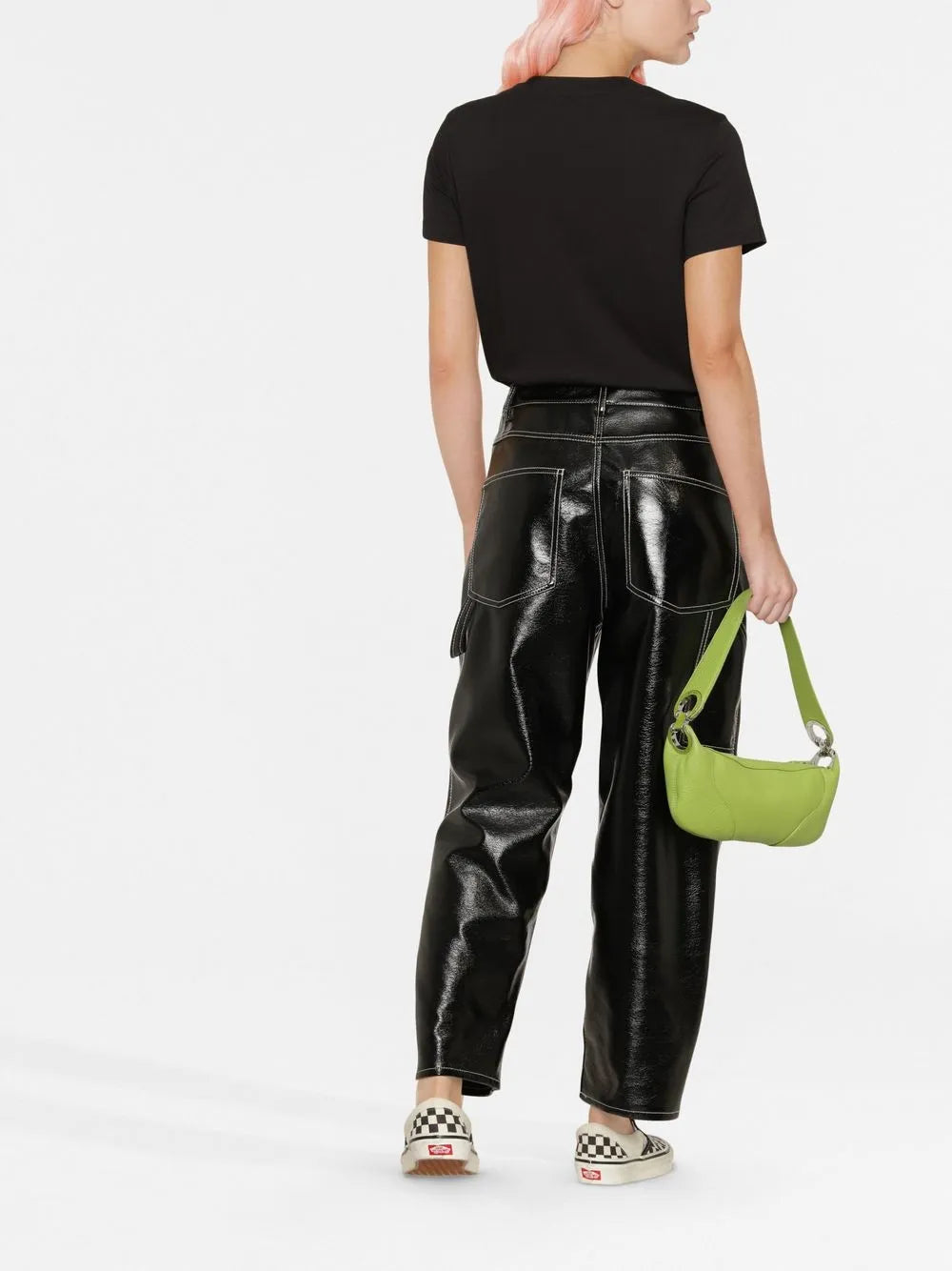 T-shirts T-shirt com Logo Moncler Preto Mulheres