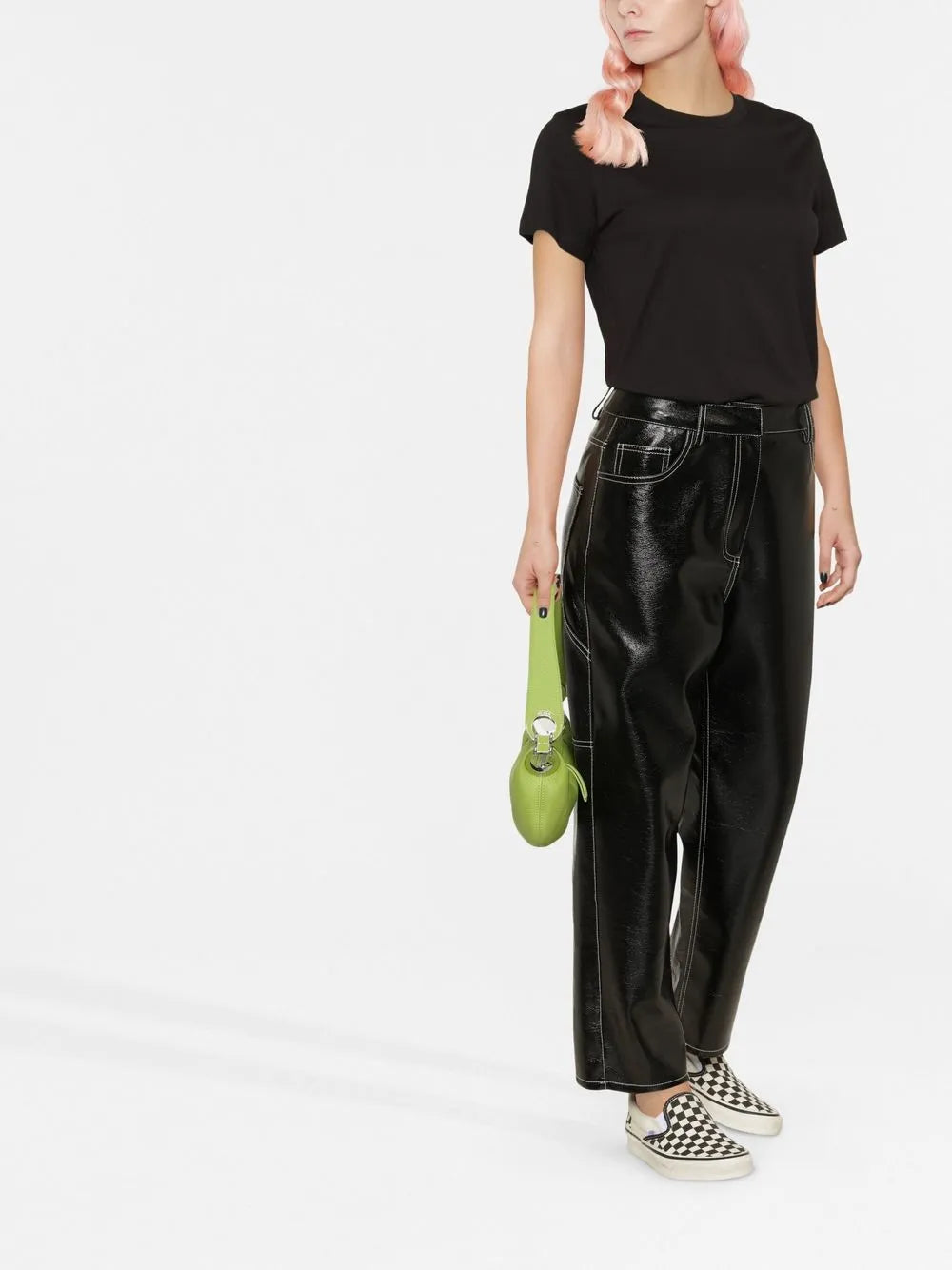 T-shirts T-shirt com Logo Moncler Preto Mulheres