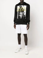 Sweatshirts Printed Hoodie Alexander McQueen Black Man