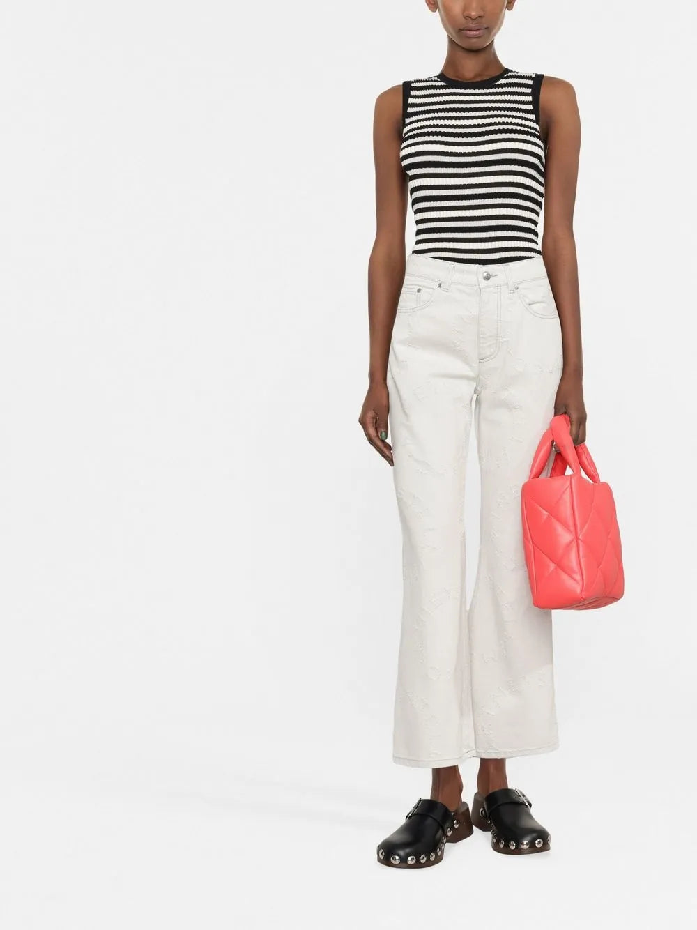 Pants Flared Jeans Stella McCartney Gray Women