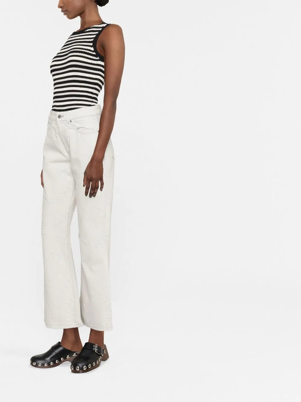 Pants Flared Jeans Stella McCartney Gray Women