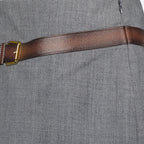 Gonne Gonna mini con cintura Prada Grigio Femme