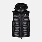 Vestes Doudoune sans manches Bormes Moncler Noir Homme