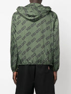 Jaquetas Corta-vento com Logótipo Monogram Kenzo Verde Homens