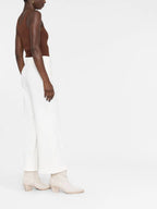 Pantaloni Pantaloni Plissettati Stella McCartney Bianco Donna