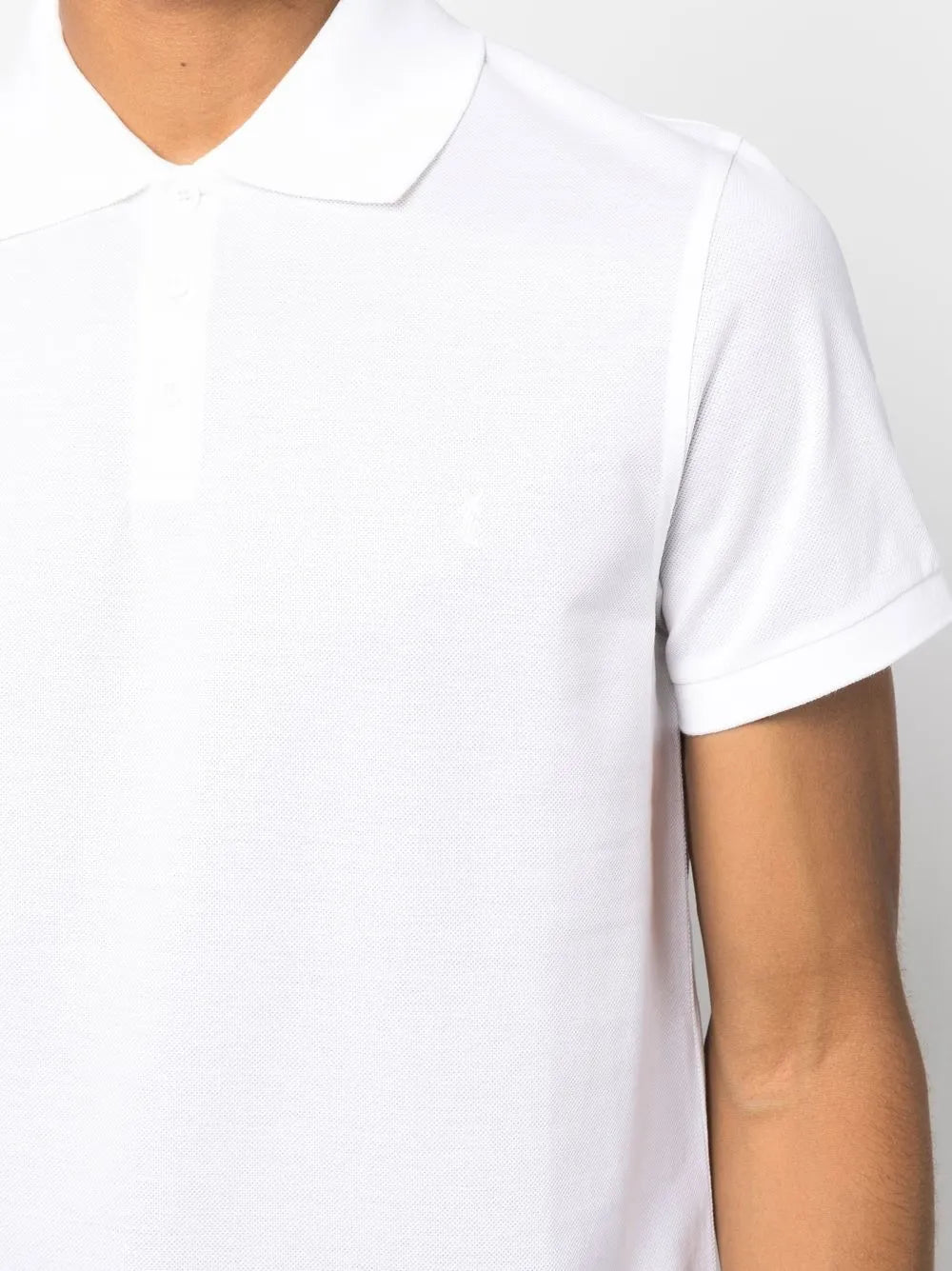 Polo shirts YSL Polo Saint Laurent White Man