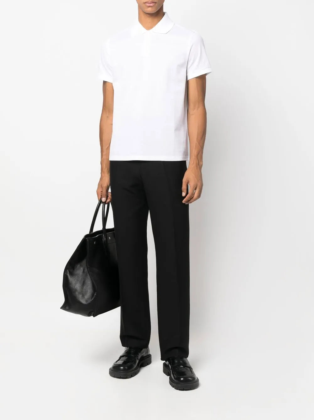 Polo shirts YSL Polo Saint Laurent White Man