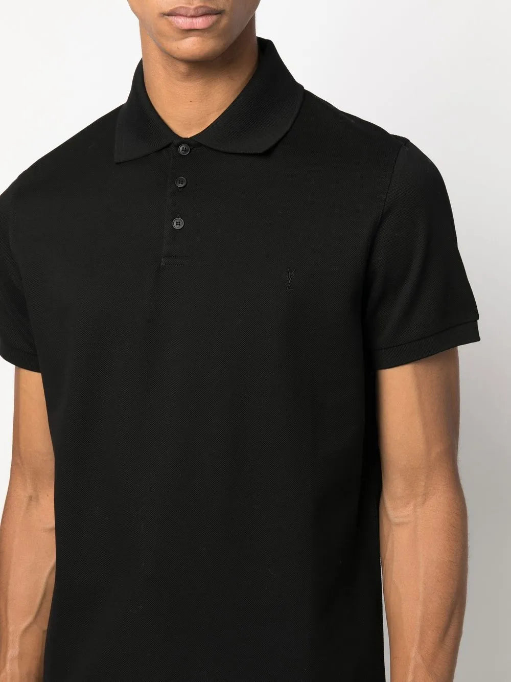 Polos Polo Cassandre Saint Laurent Negro Homme