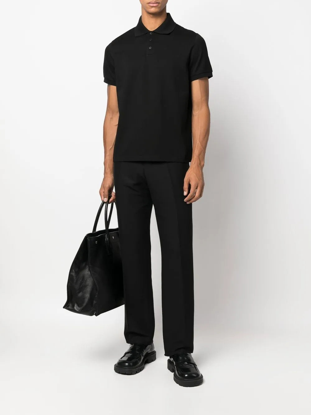 Polos Polo Cassandre Saint Laurent Negro Homme