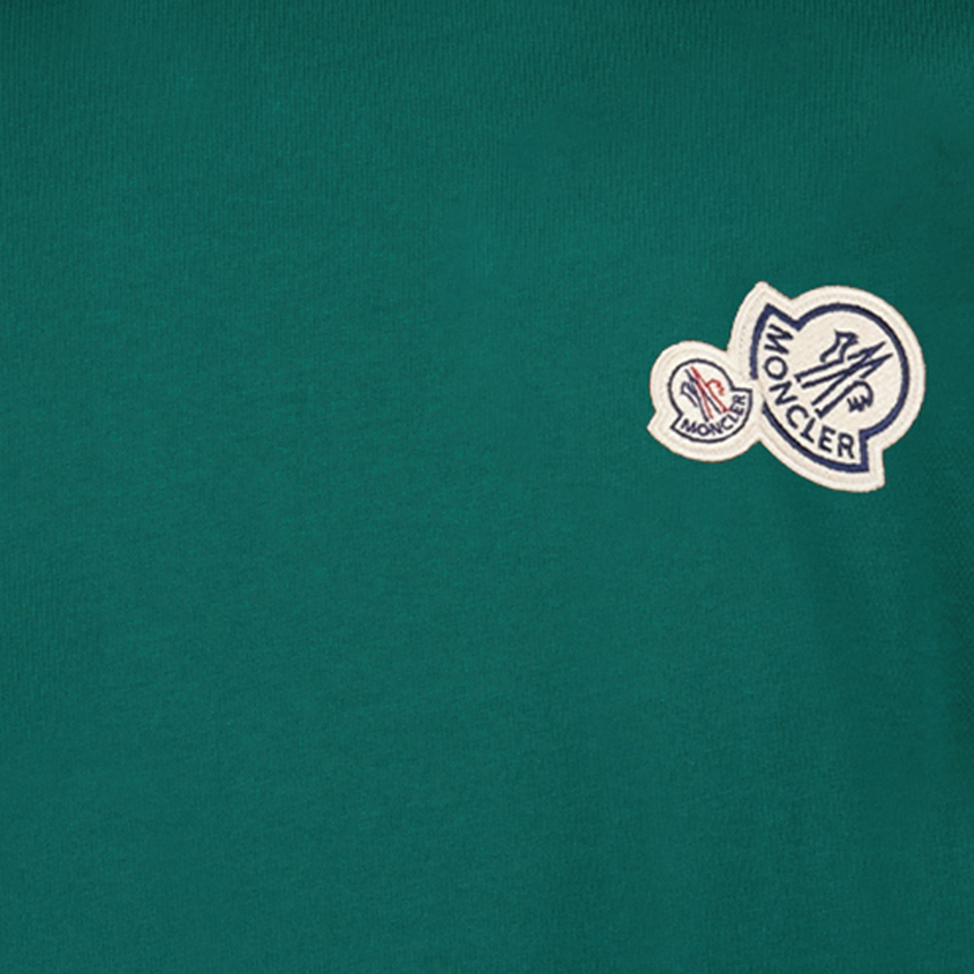 T-shirts T-shirt vert Moncler Vert Homme