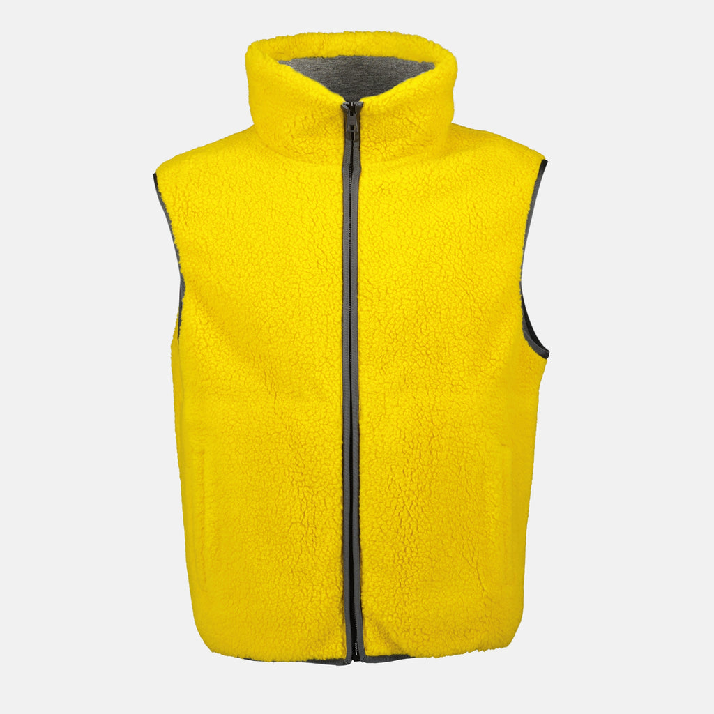 Vestes Veste sans manches en laine Givenchy Jaune Homme