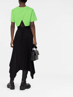 T-shirts T-shirt corset crop Alexander McQueen Vert Femme